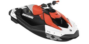 SEA DOO - SPARK 1UP TRIXX 90 - Dragon Red / Bright White – 2026