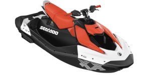 SEA DOO - SPARK 3UP TRIXX 90 - Dragon Red / Bright White - 2026