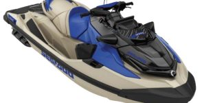 SEA DOO WAKE PRO 230 iDF (Tech Package) - Sand / Dazzling Blue – 2026