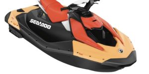 SEADOO SPARK 2UP 60 Base - Sunrise Orange / Dragon Red – 2026
